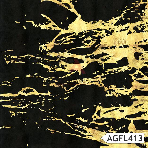 Black and gold marble pattern