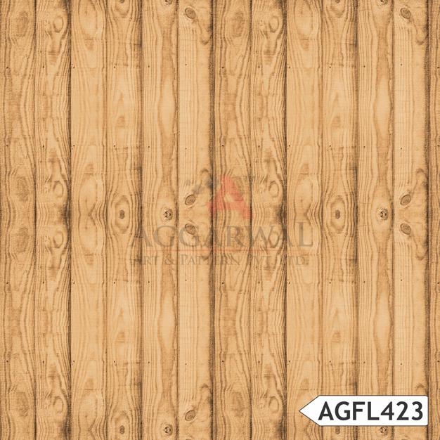 Light pine wood plank flooring