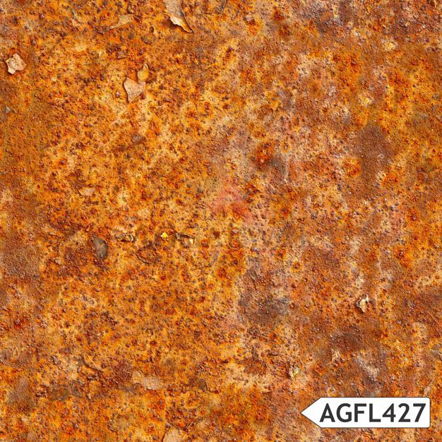 Rusty metal texture flooring