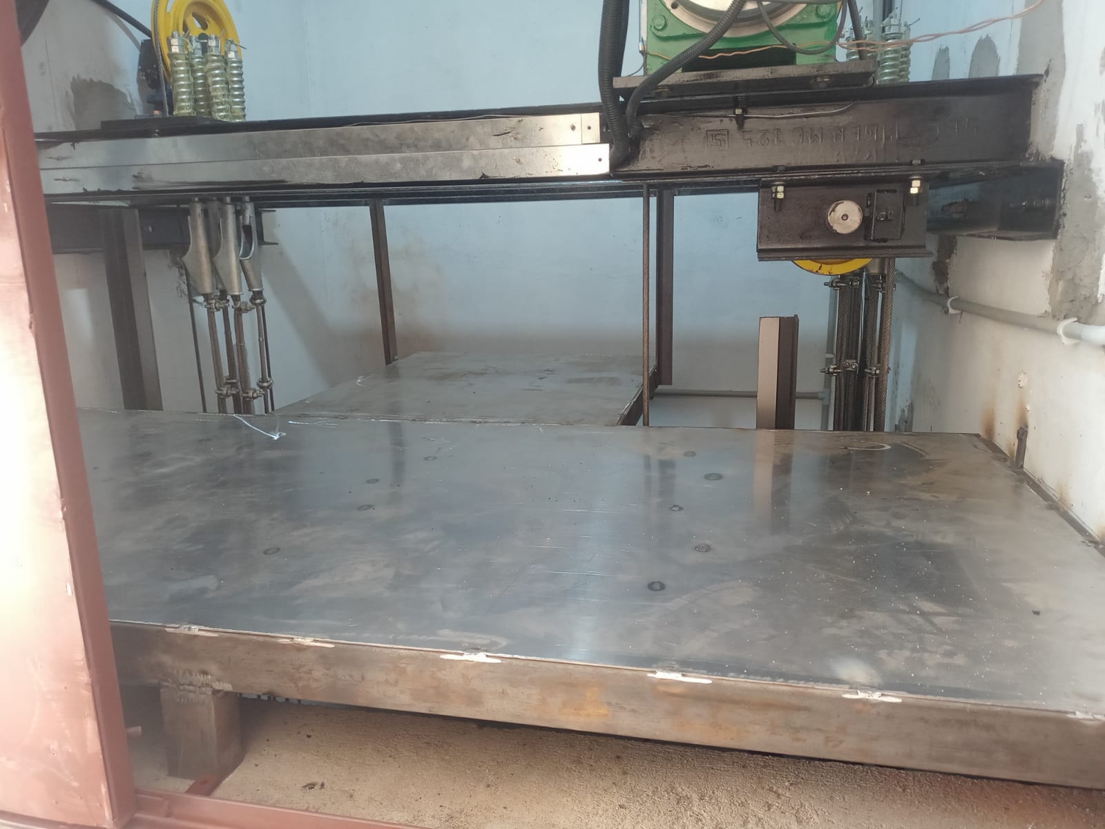MRL platform frame structure, steel construction